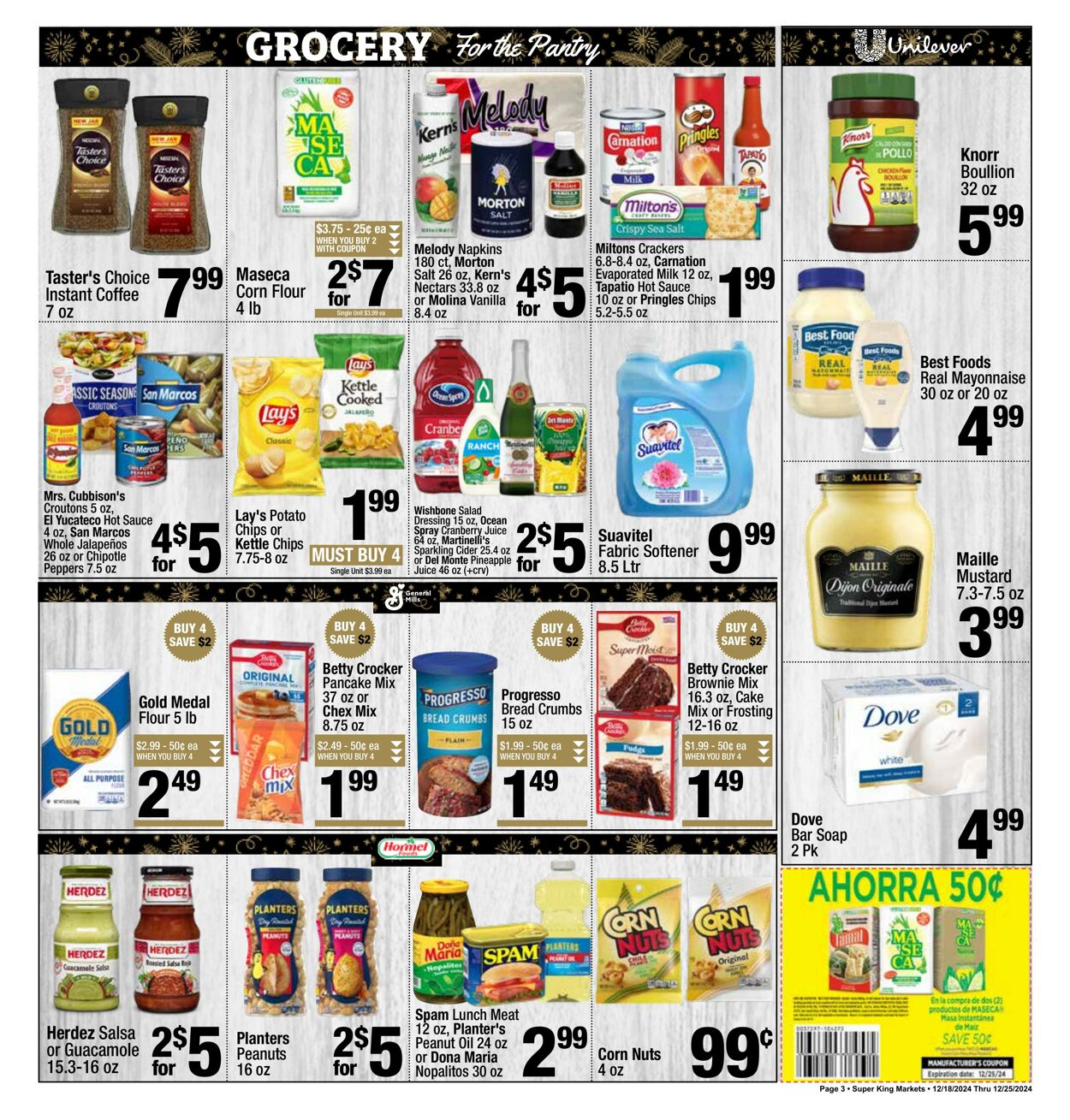 Catalogue Super King Market from 12/18/2024