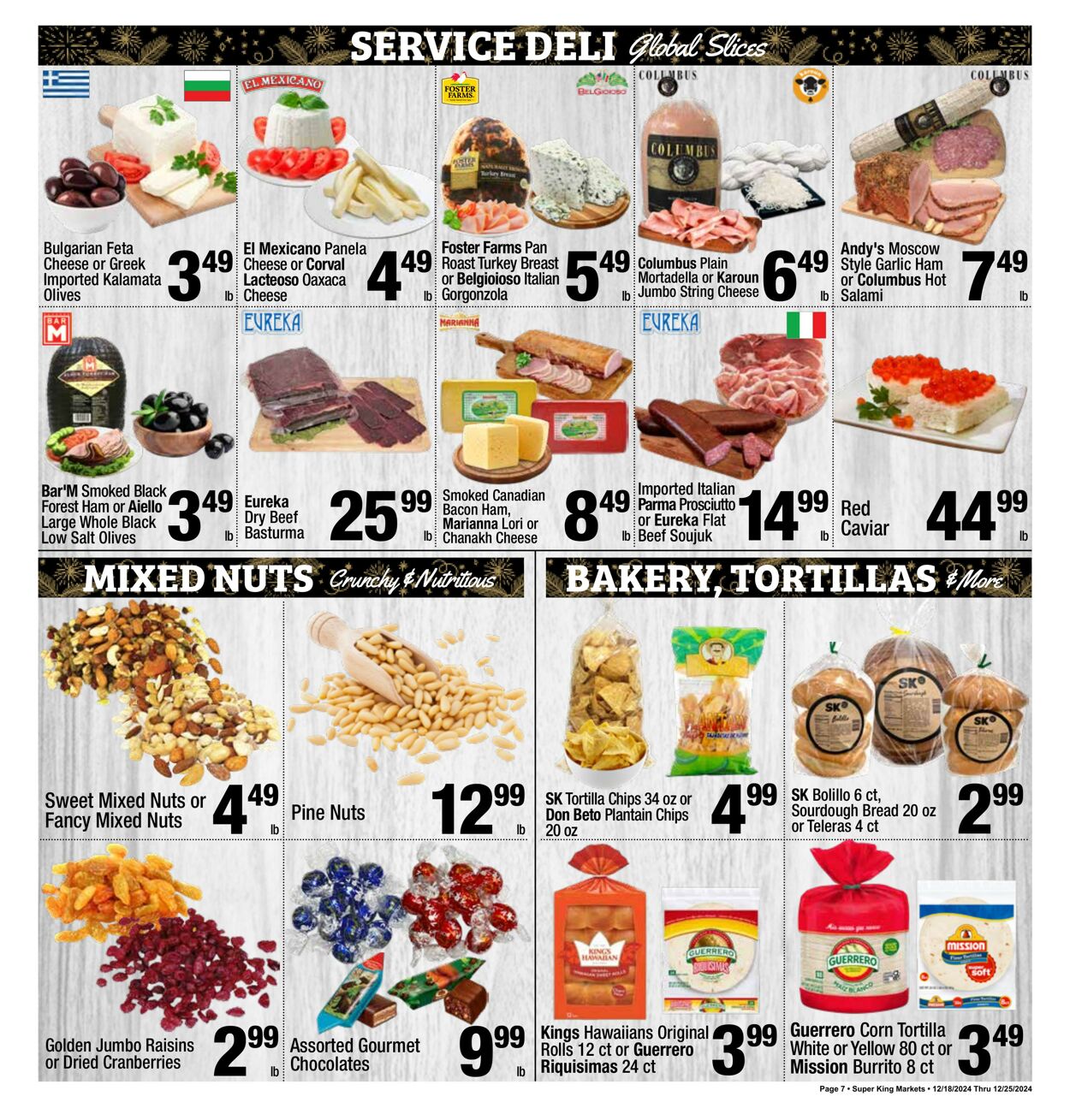 Catalogue Super King Market from 12/18/2024