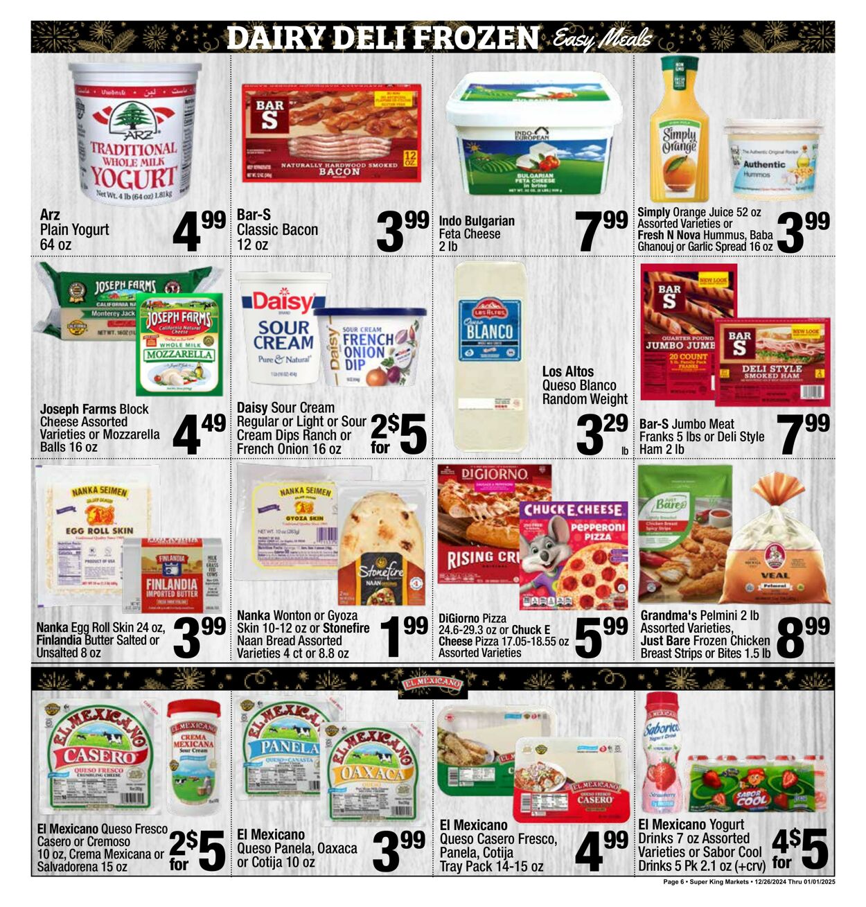 Catalogue Super King Market from 12/26/2024