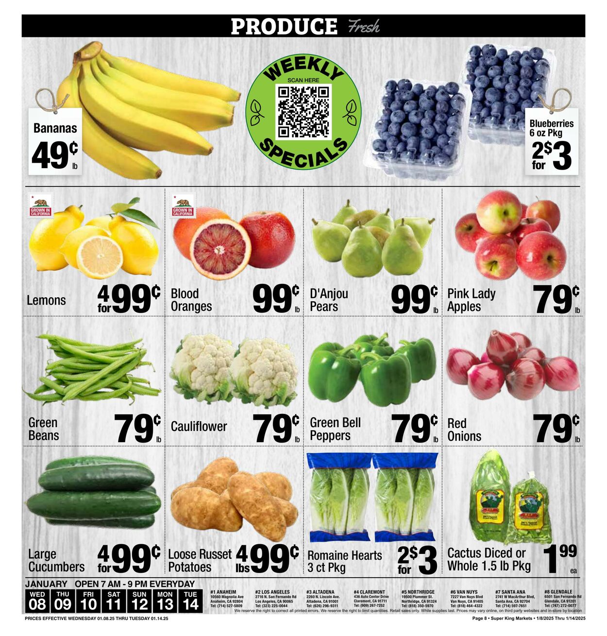 Catalogue Super King Market from 01/08/2025