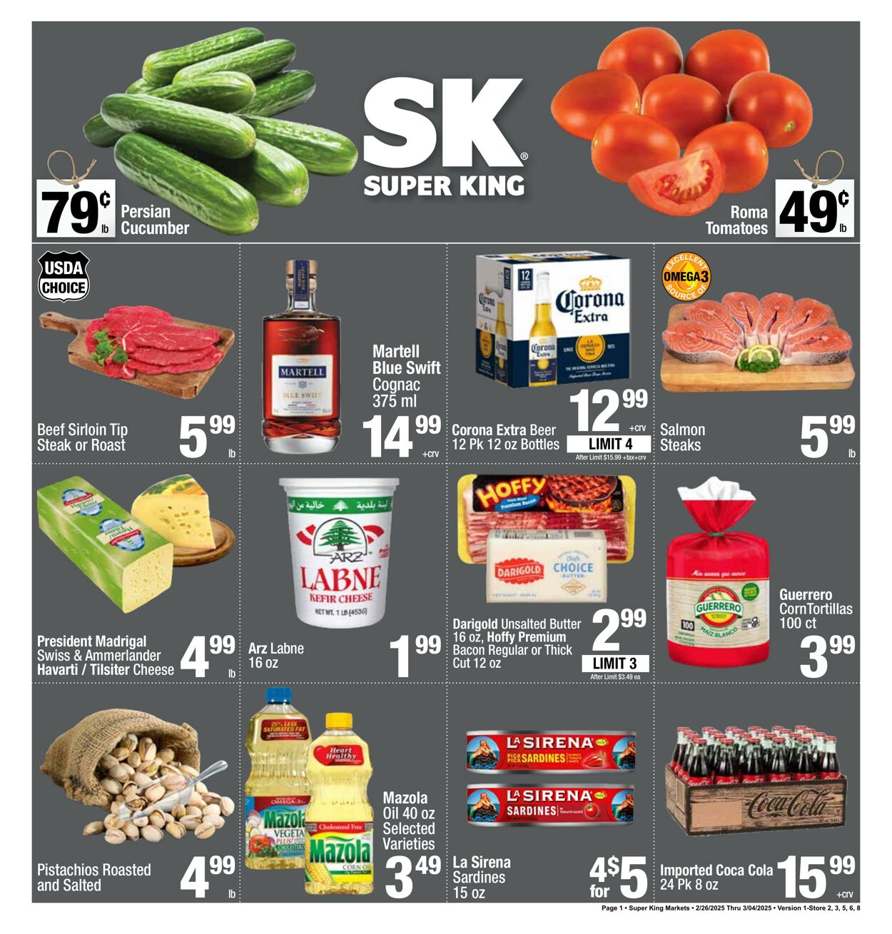 Catalogue Super King Market from 02/25/2025