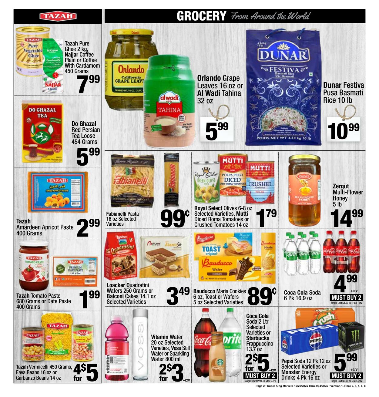 Catalogue Super King Market from 02/25/2025