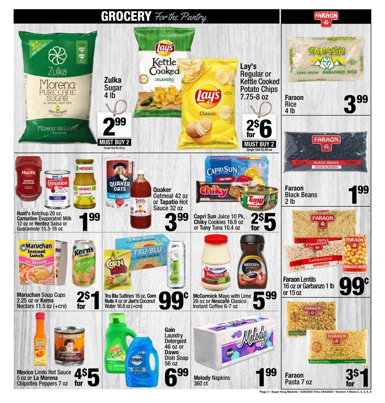 Catalogue Super King Market from 02/25/2025