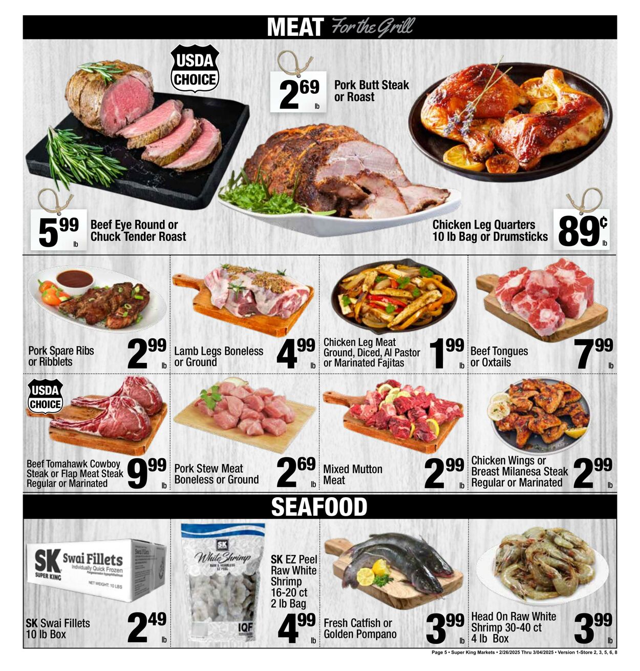 Catalogue Super King Market from 02/25/2025