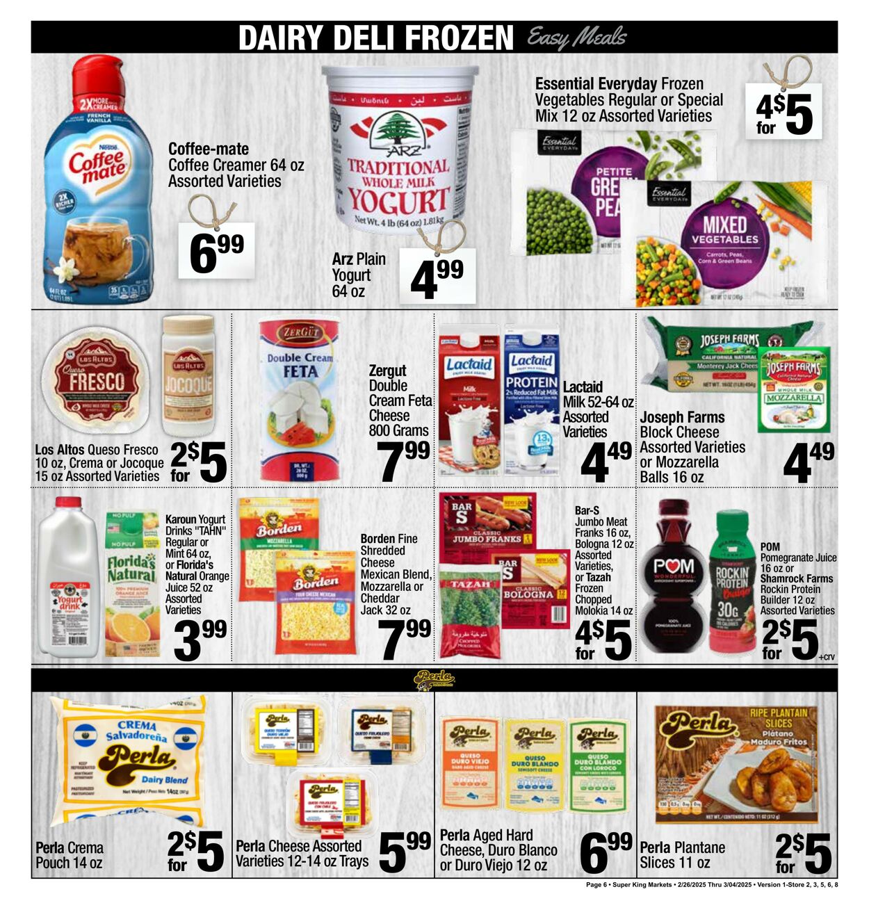 Catalogue Super King Market from 02/25/2025