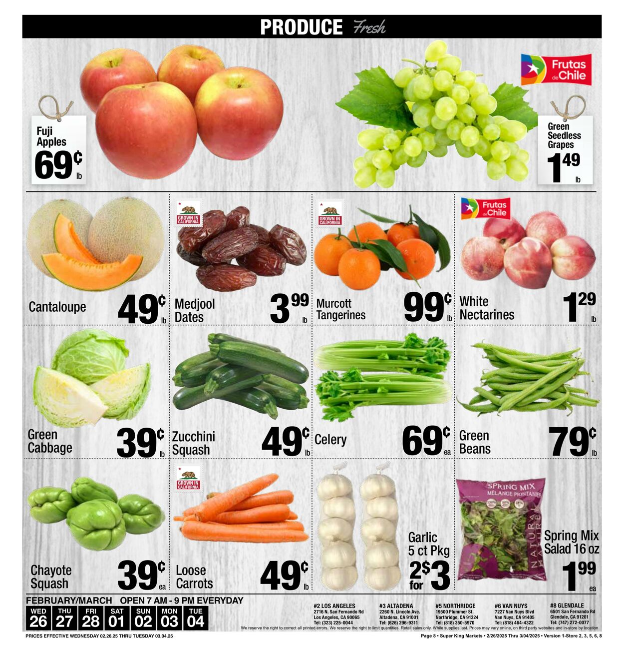 Catalogue Super King Market from 02/25/2025