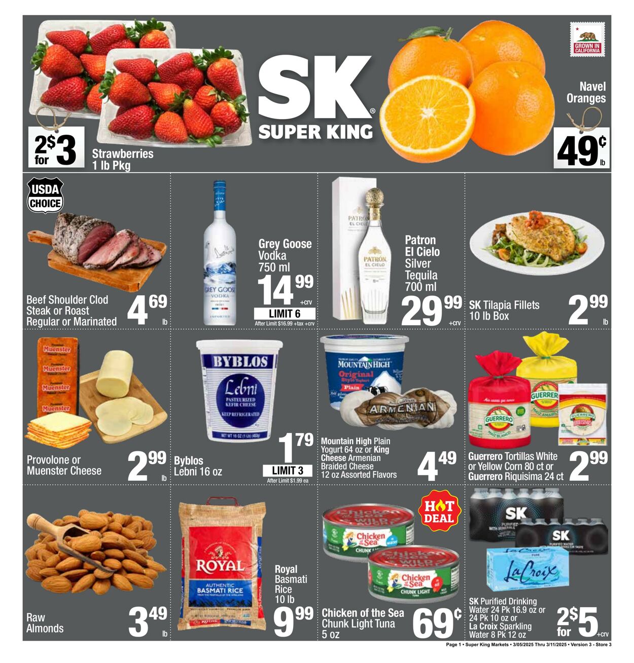 Catalogue Super King Market from 03/05/2025