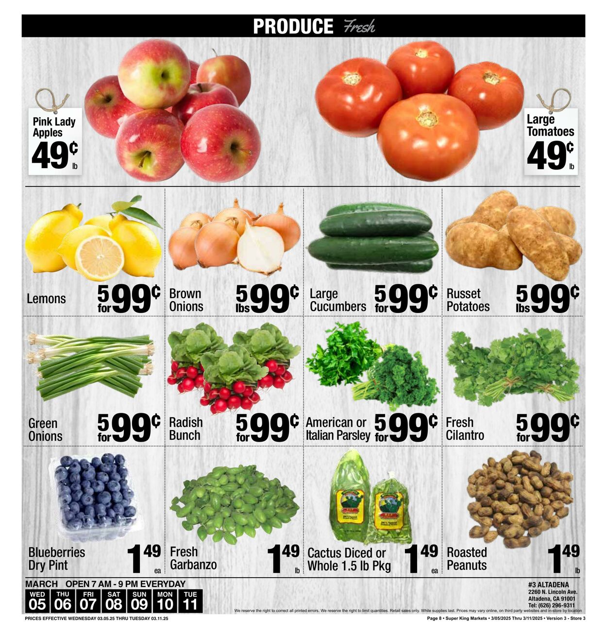 Catalogue Super King Market from 03/05/2025