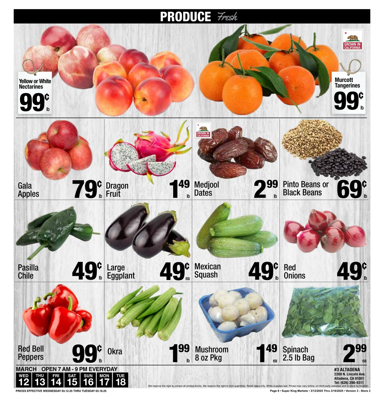 Catalogue Super King Market from 03/13/2025