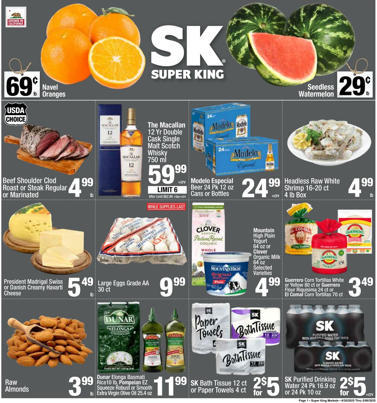 Catalogue Super King Market from 05/08/2025