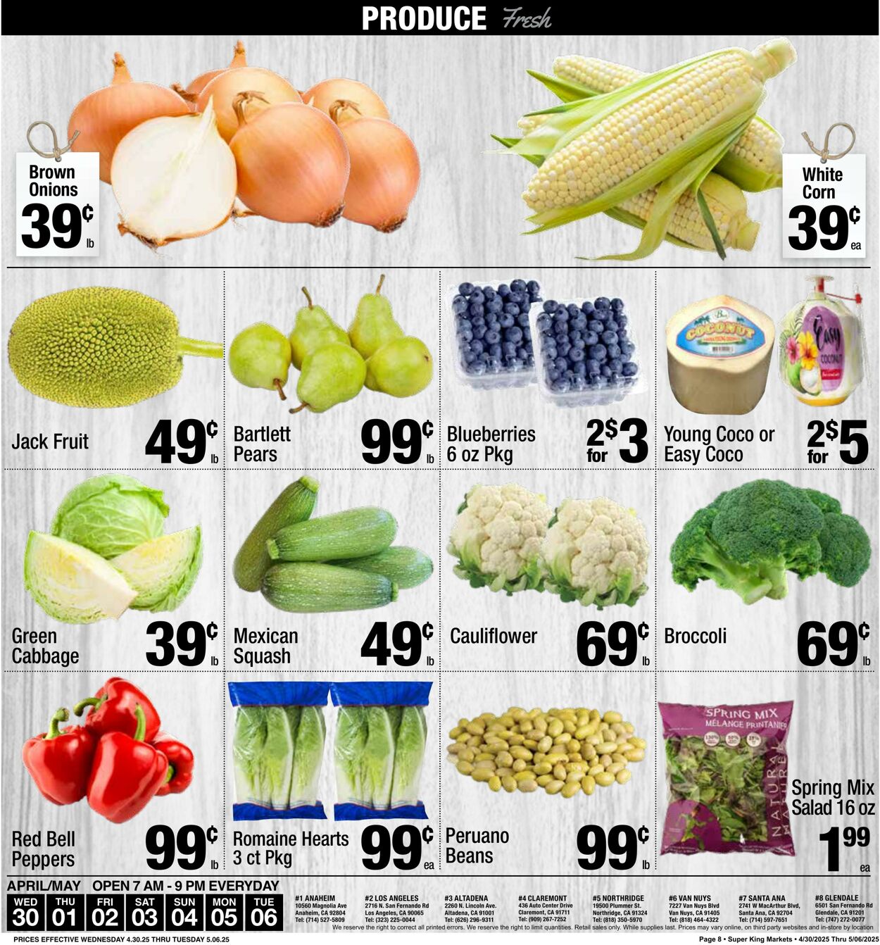 Catalogue Super King Market from 05/08/2025