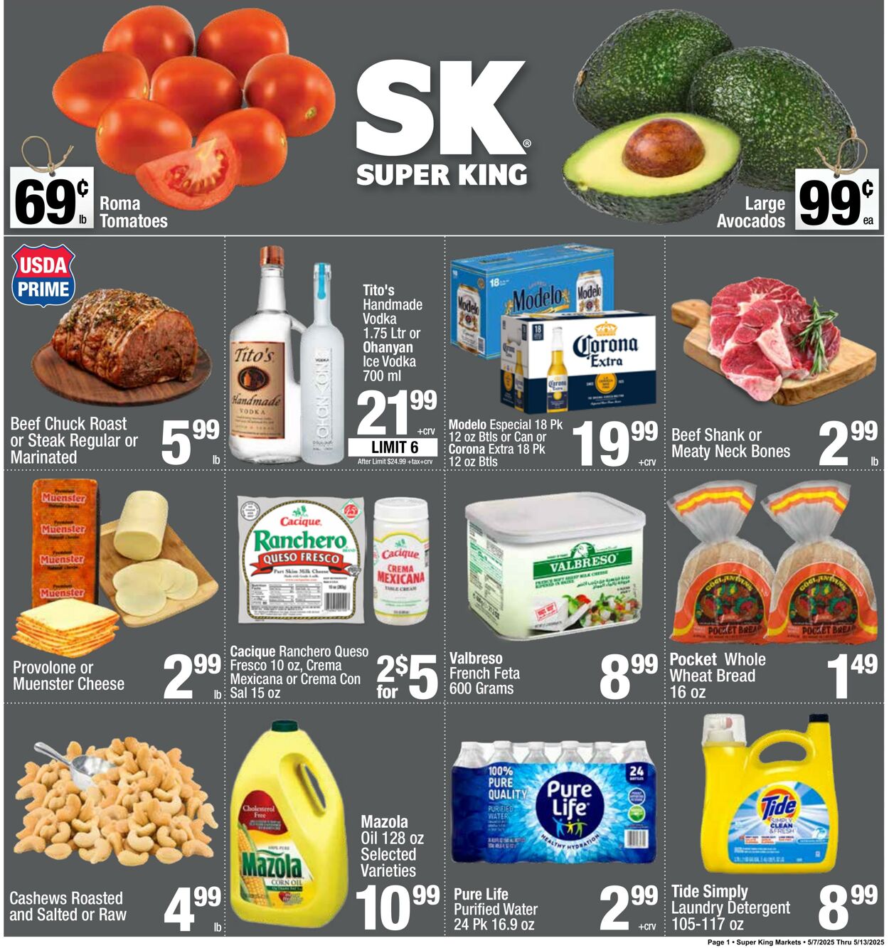 Catalogue Super King Market from 05/22/2025