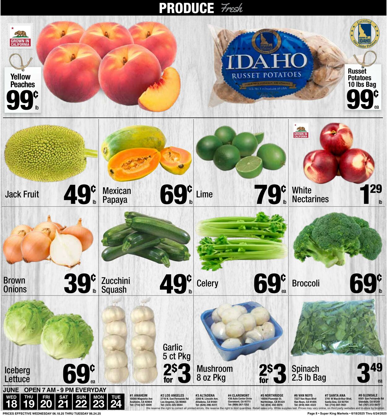 Catalogue Super King Market from 08/14/2025