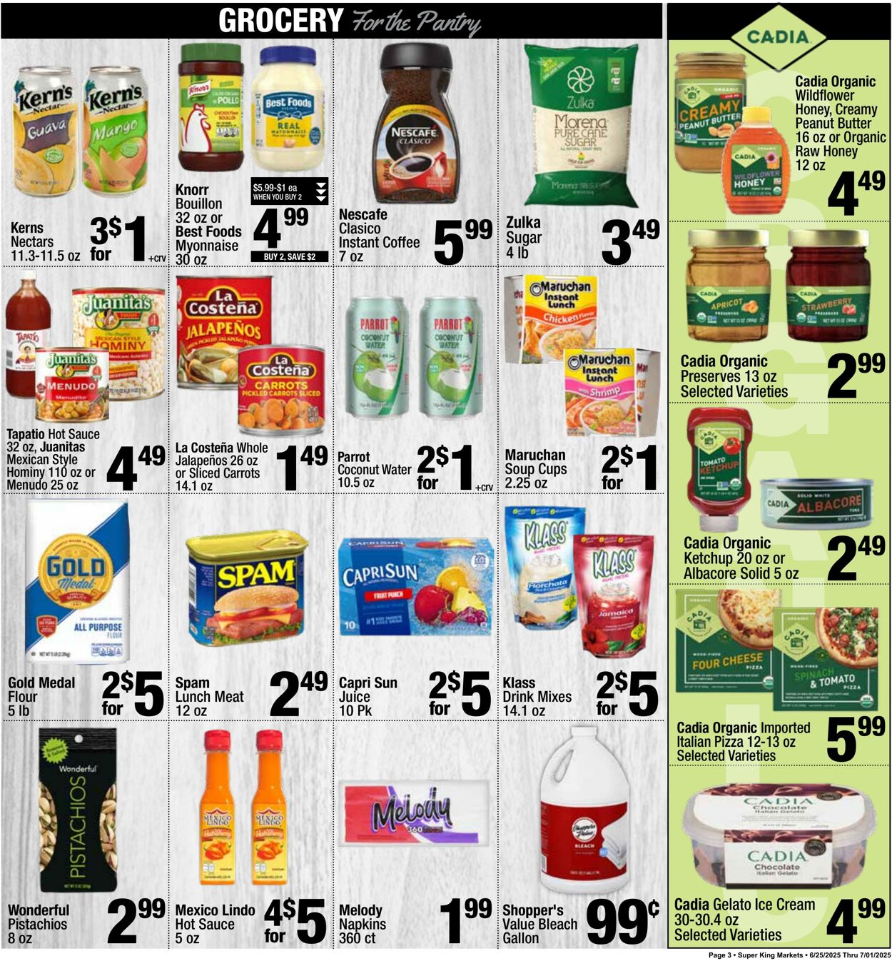 Catalogue Super King Market from 08/28/2025