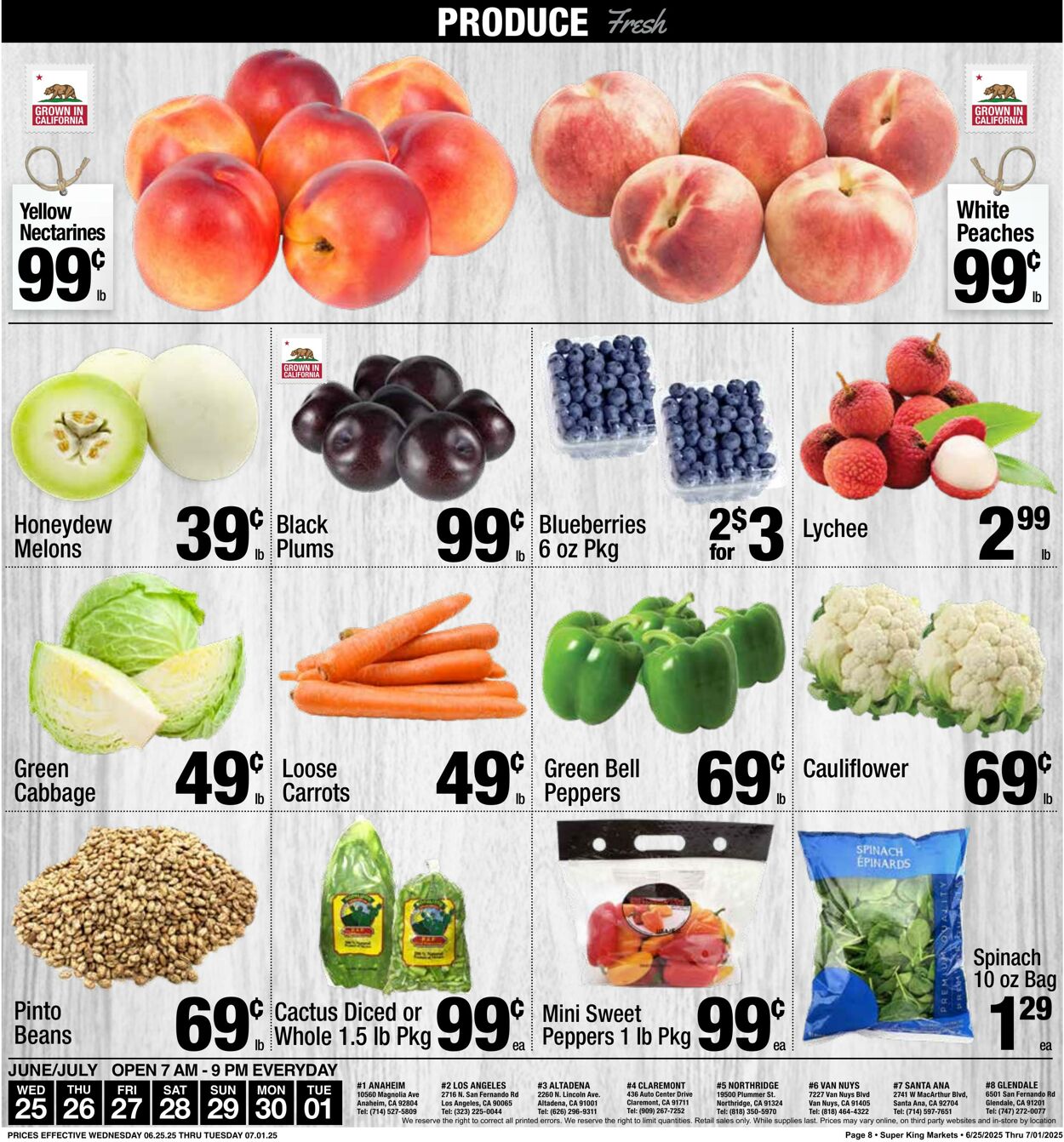 Catalogue Super King Market from 08/28/2025