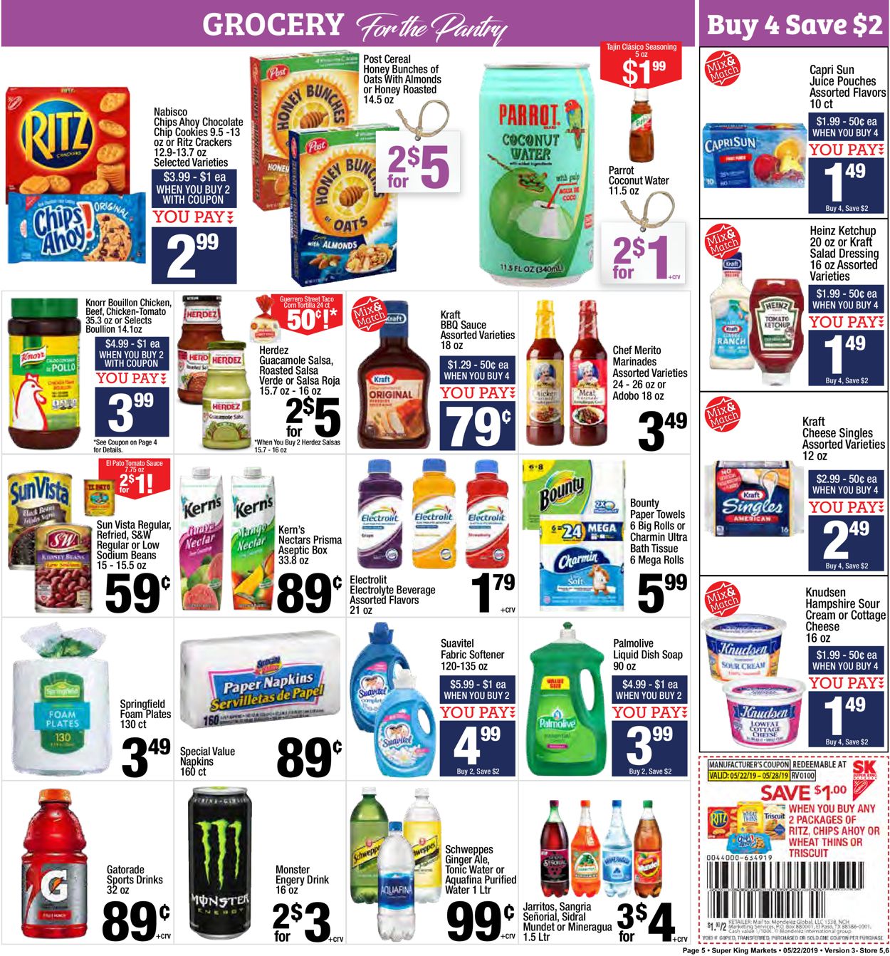 Catalogue Super King Market from 05/22/2019