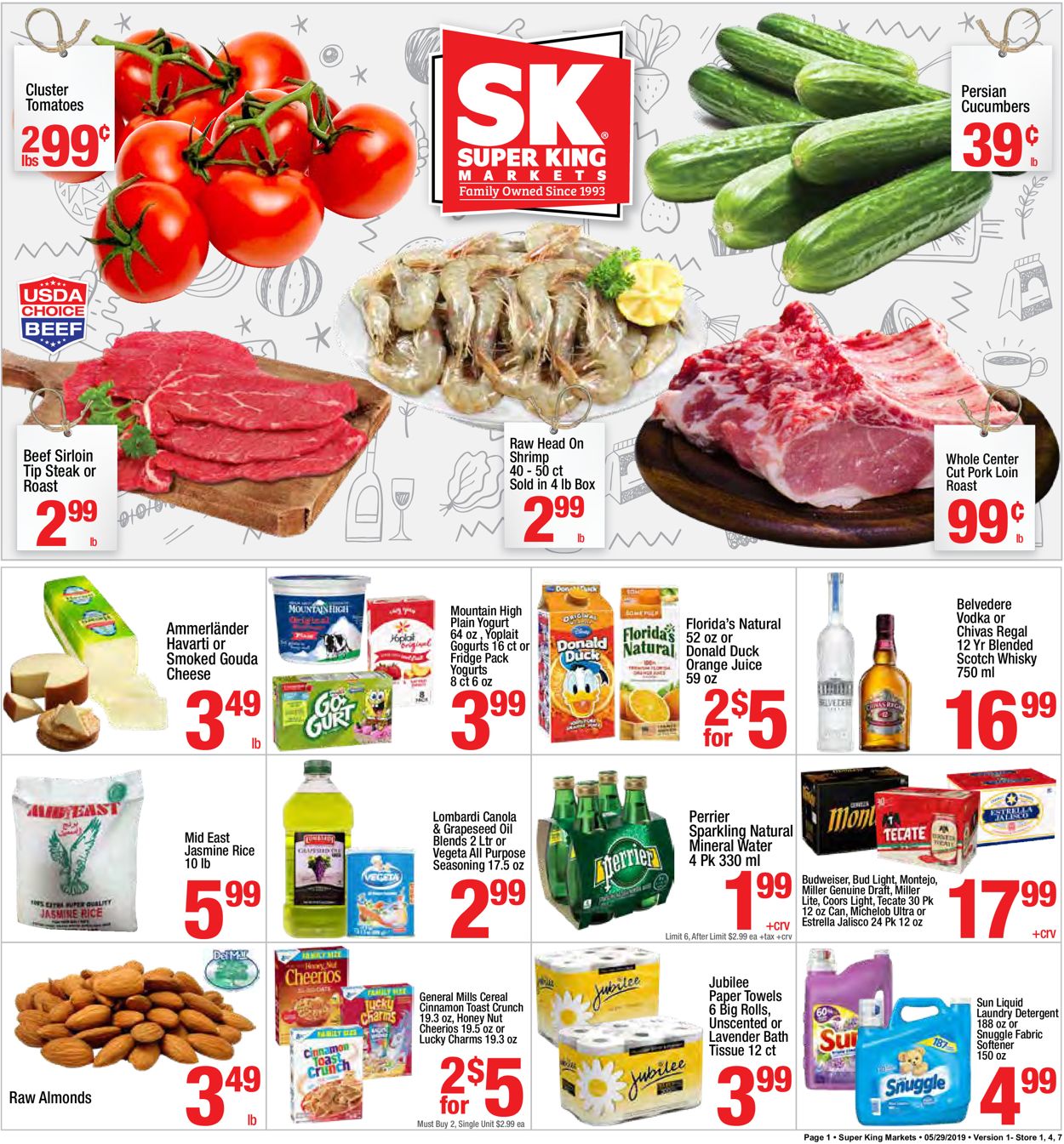 Catalogue Super King Market from 05/29/2019