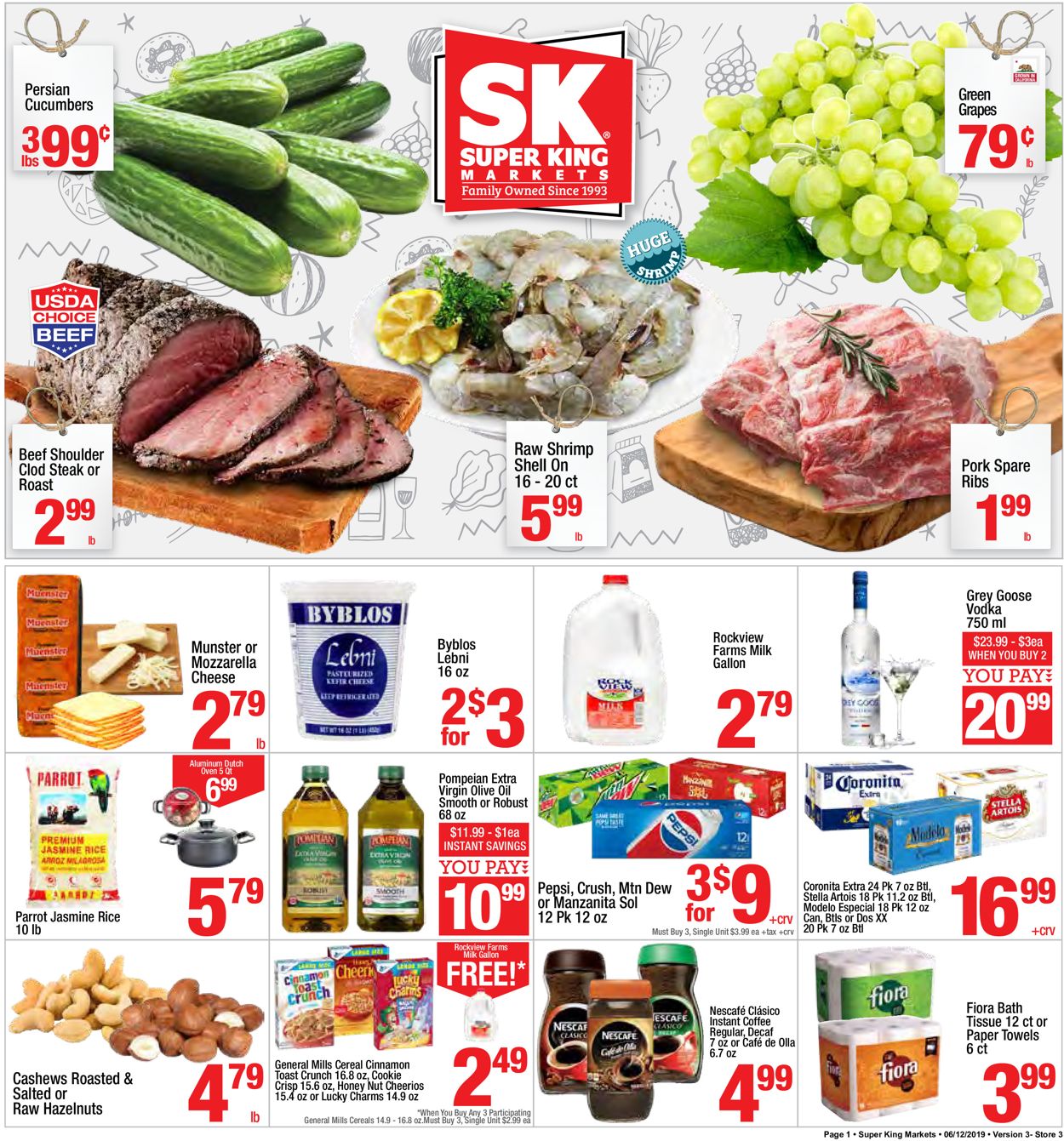Catalogue Super King Market from 06/12/2019