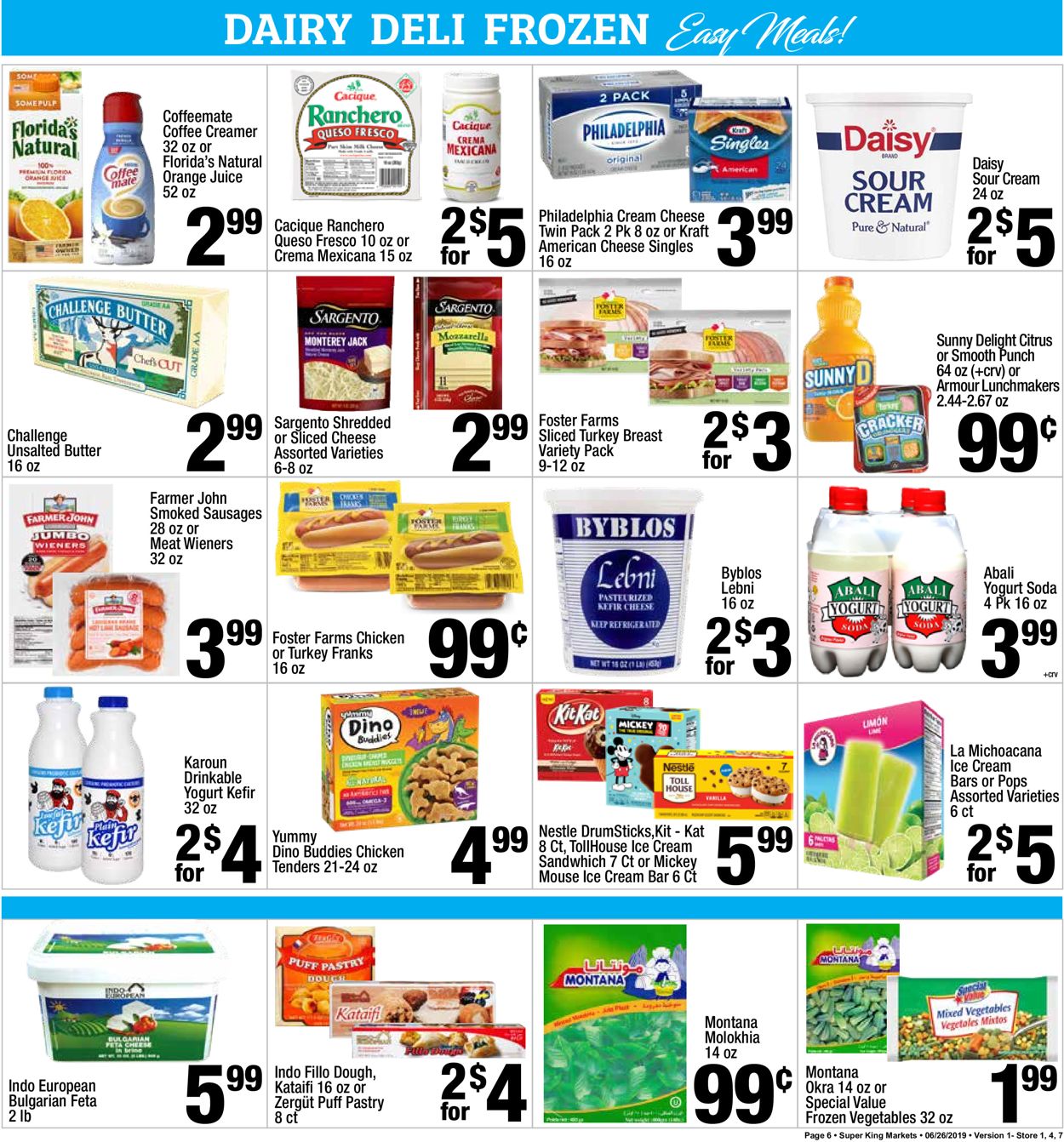 Catalogue Super King Market from 06/26/2019