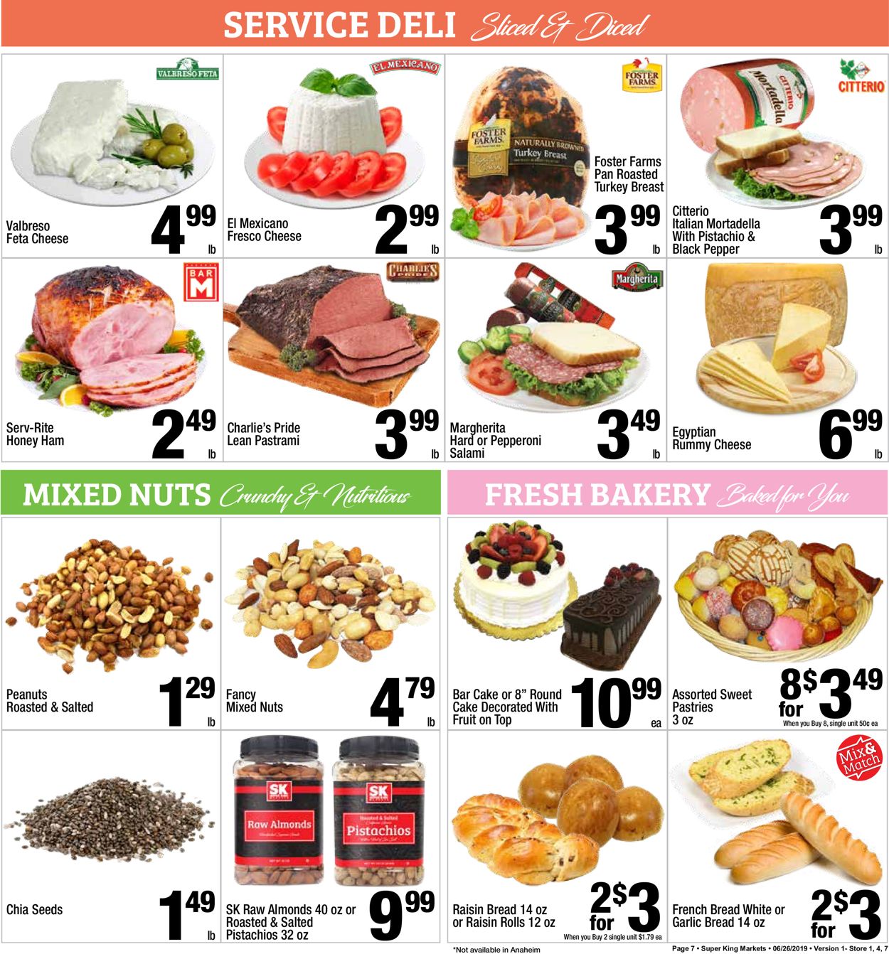 Catalogue Super King Market from 06/26/2019