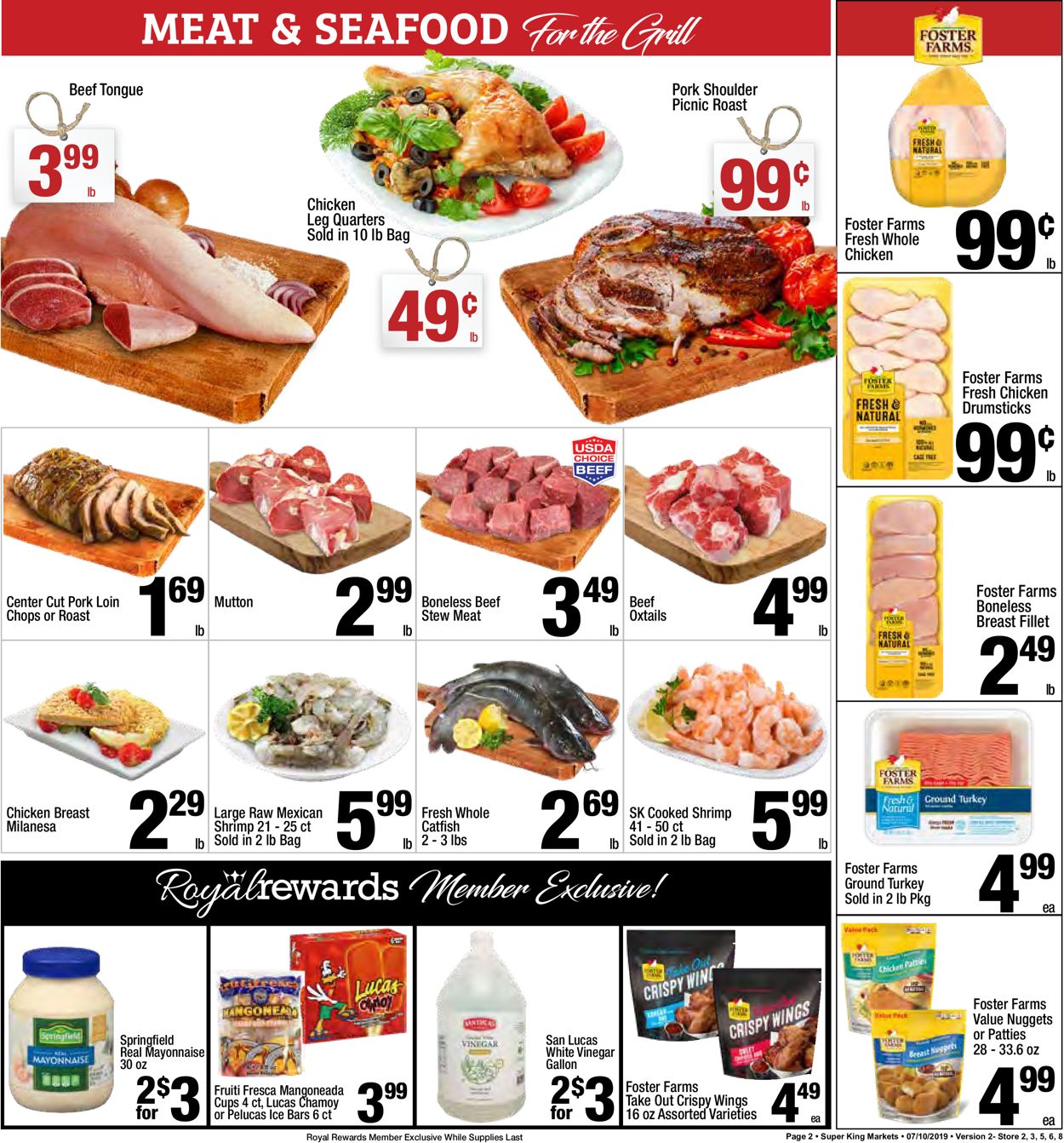 Catalogue Super King Market from 07/10/2019