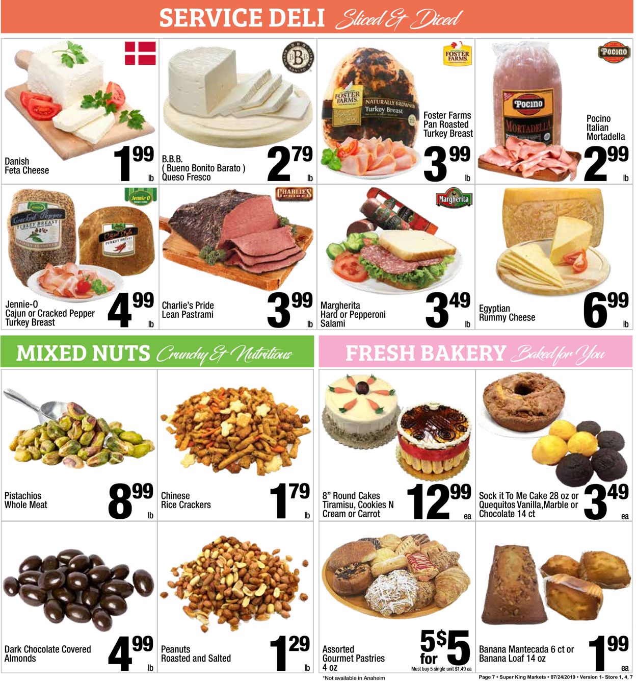 Catalogue Super King Market from 07/24/2019
