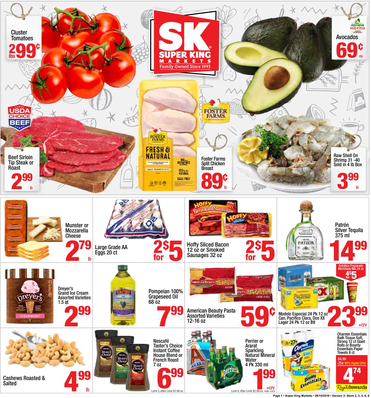 Catalogue Super King Market from 08/14/2019