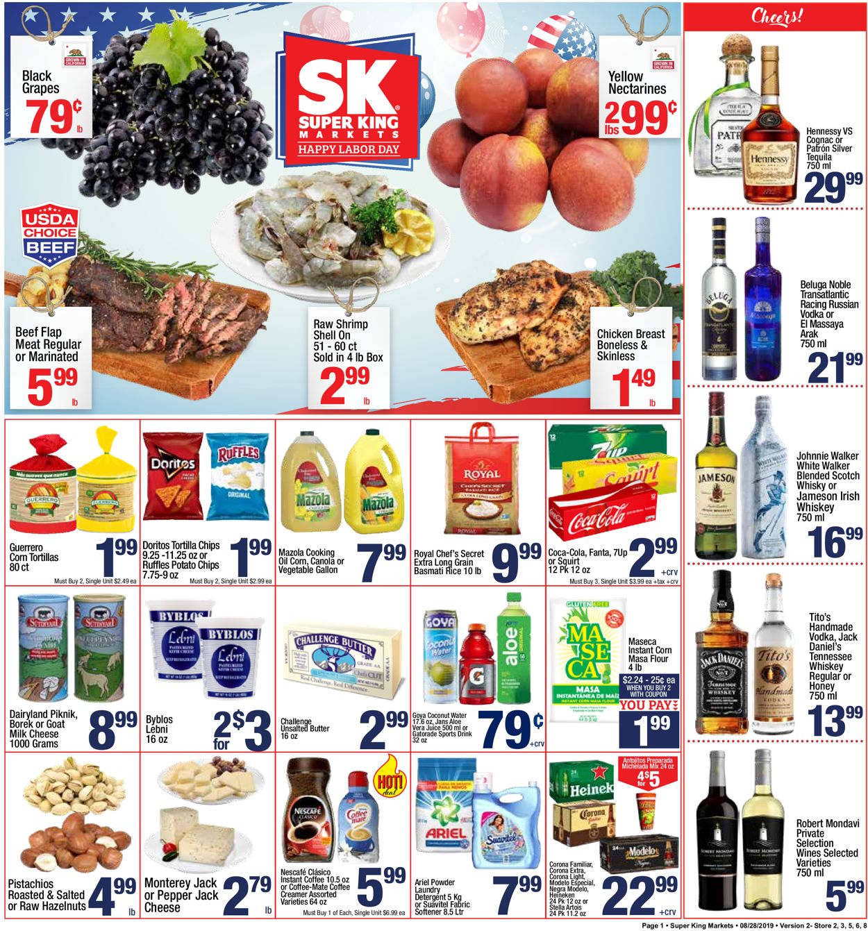 Catalogue Super King Market from 08/28/2019