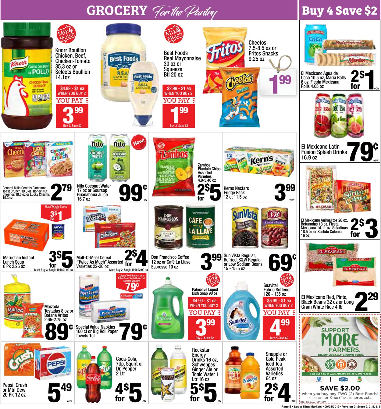 Catalogue Super King Market from 09/04/2019