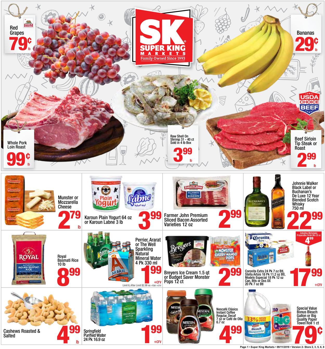 Catalogue Super King Market from 09/11/2019
