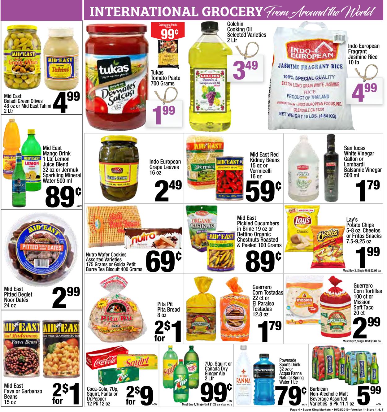 Catalogue Super King Market from 10/02/2019