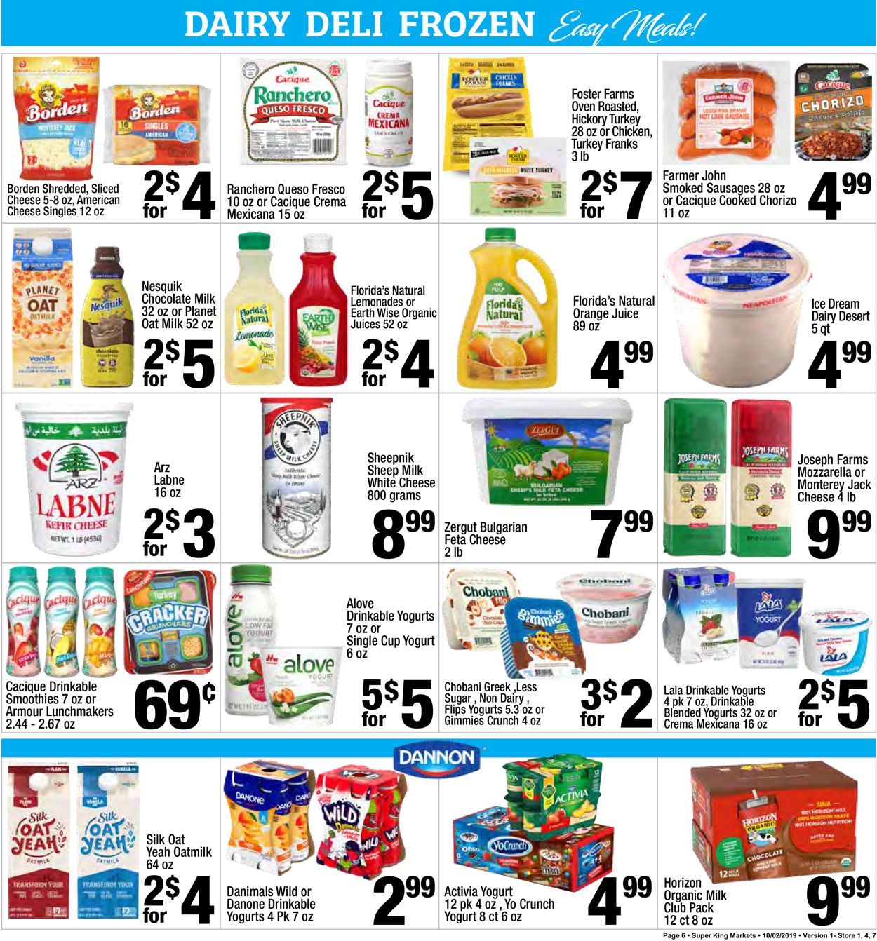 Catalogue Super King Market from 10/02/2019
