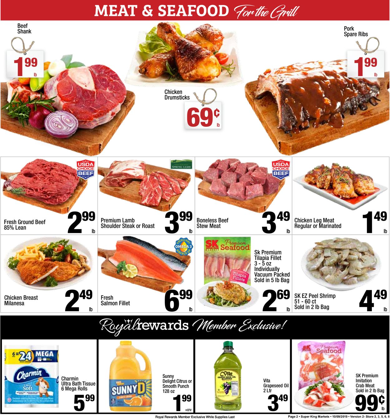 Catalogue Super King Market from 10/09/2019