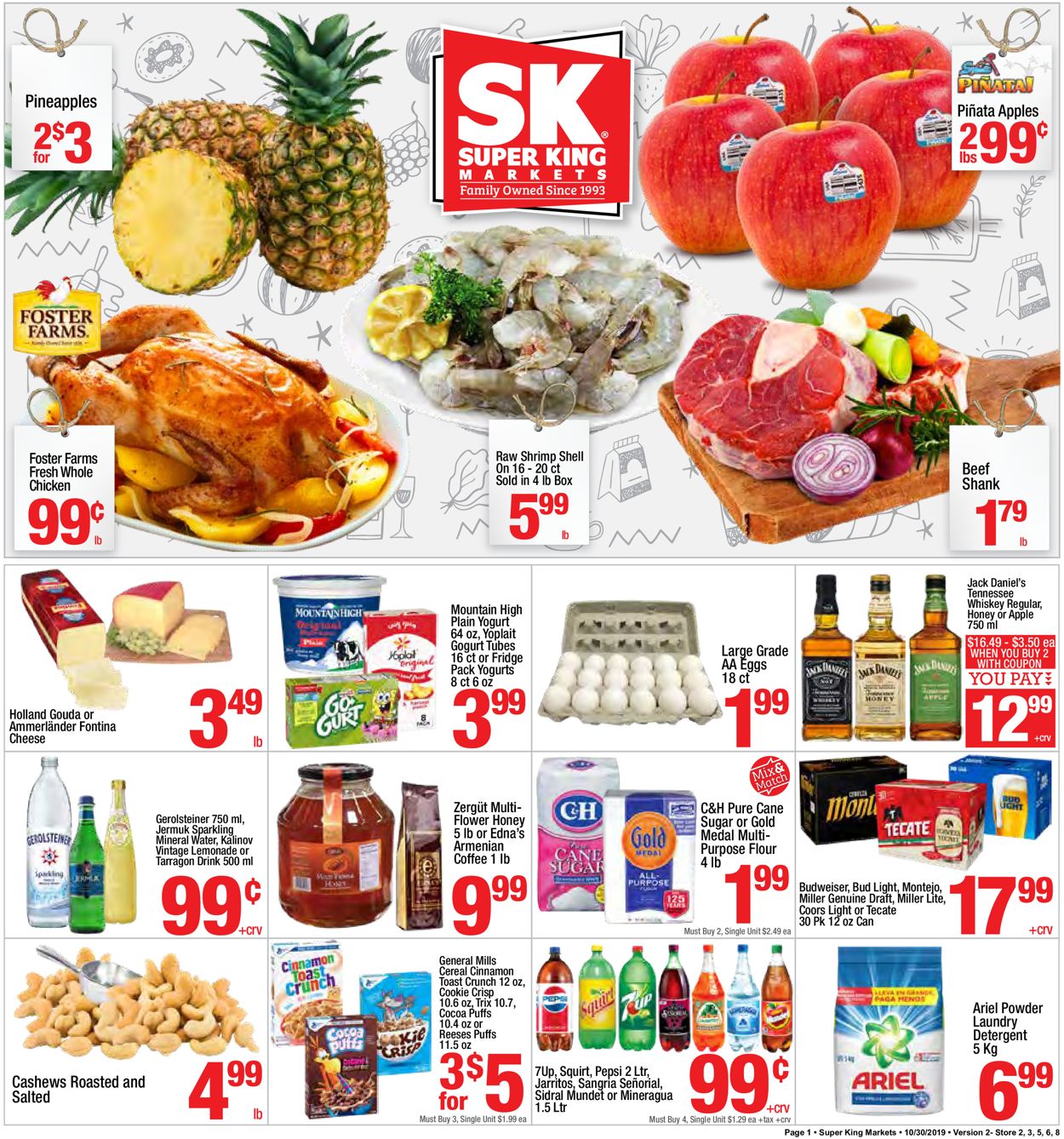 Catalogue Super King Market from 10/30/2019