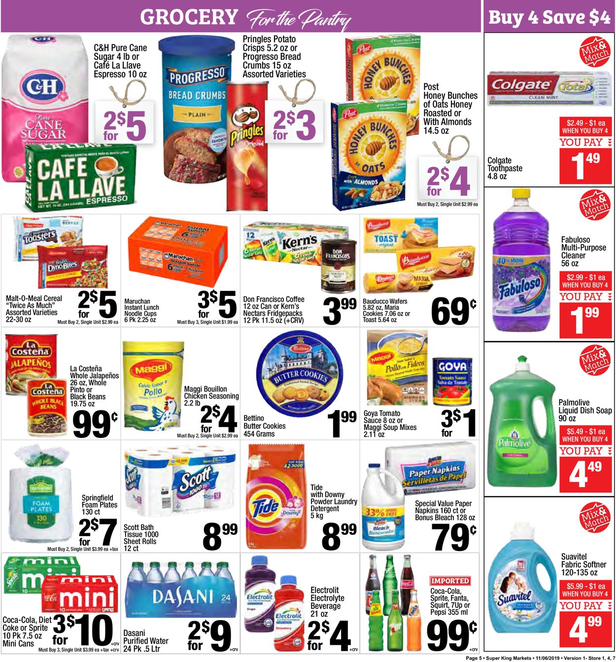 Catalogue Super King Market from 11/06/2019