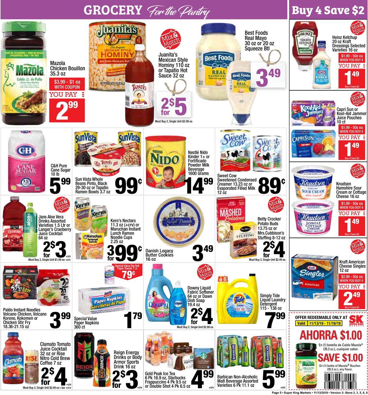 Catalogue Super King Market from 11/13/2019