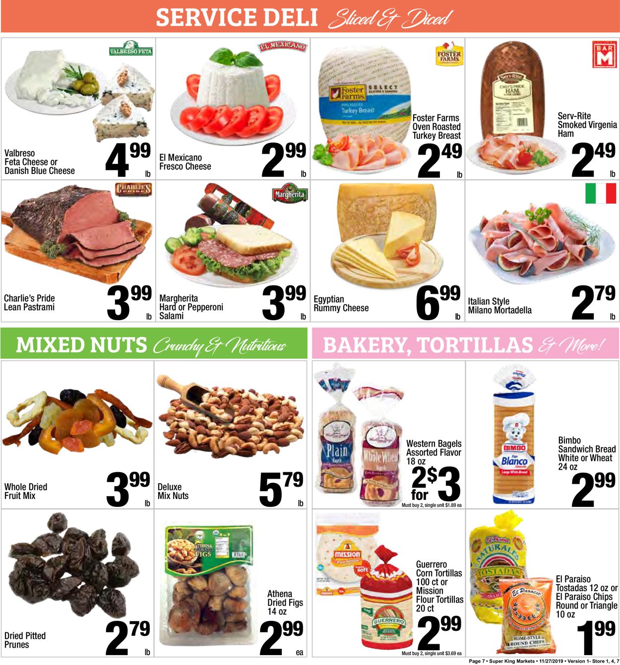 Catalogue Super King Market from 11/27/2019
