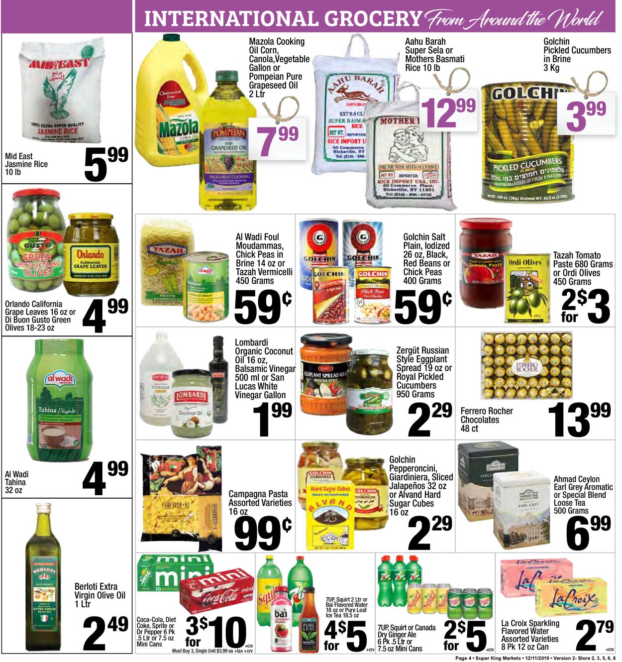 Catalogue Super King Market from 12/11/2019
