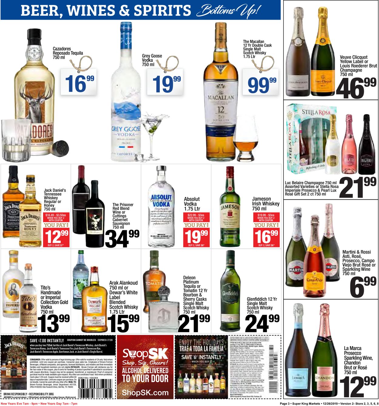 Catalogue Super King Market from 12/26/2019