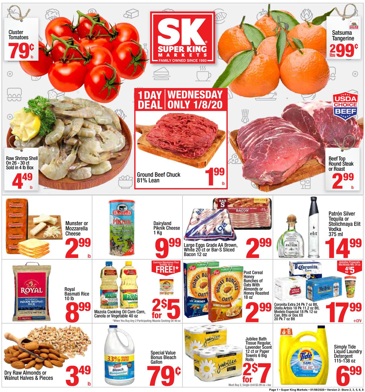 Catalogue Super King Market from 01/08/2020