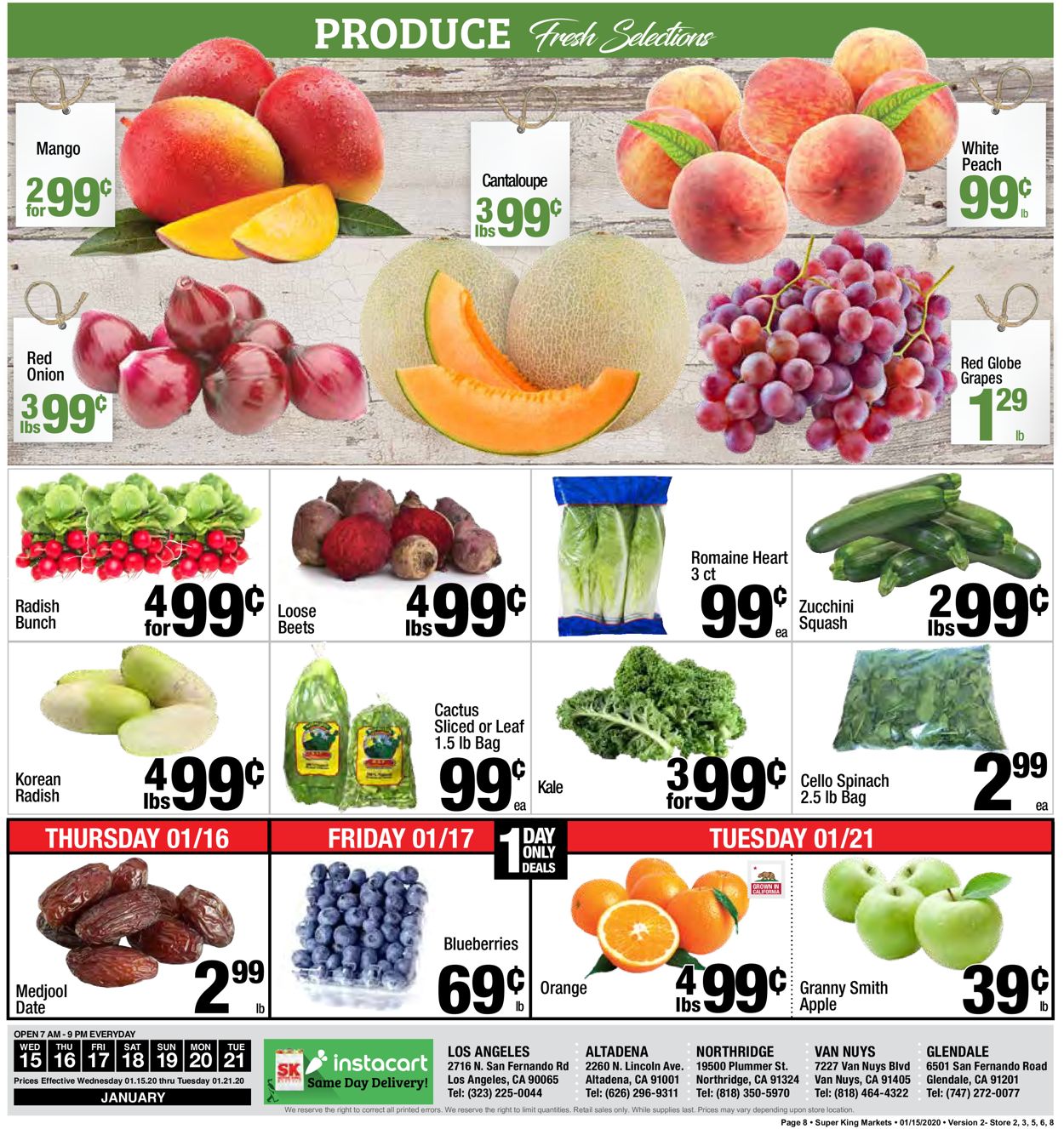 Catalogue Super King Market from 01/15/2020