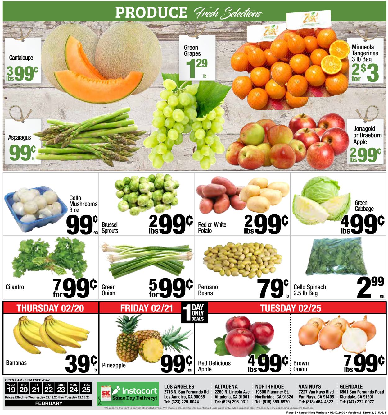 Catalogue Super King Market from 02/19/2020