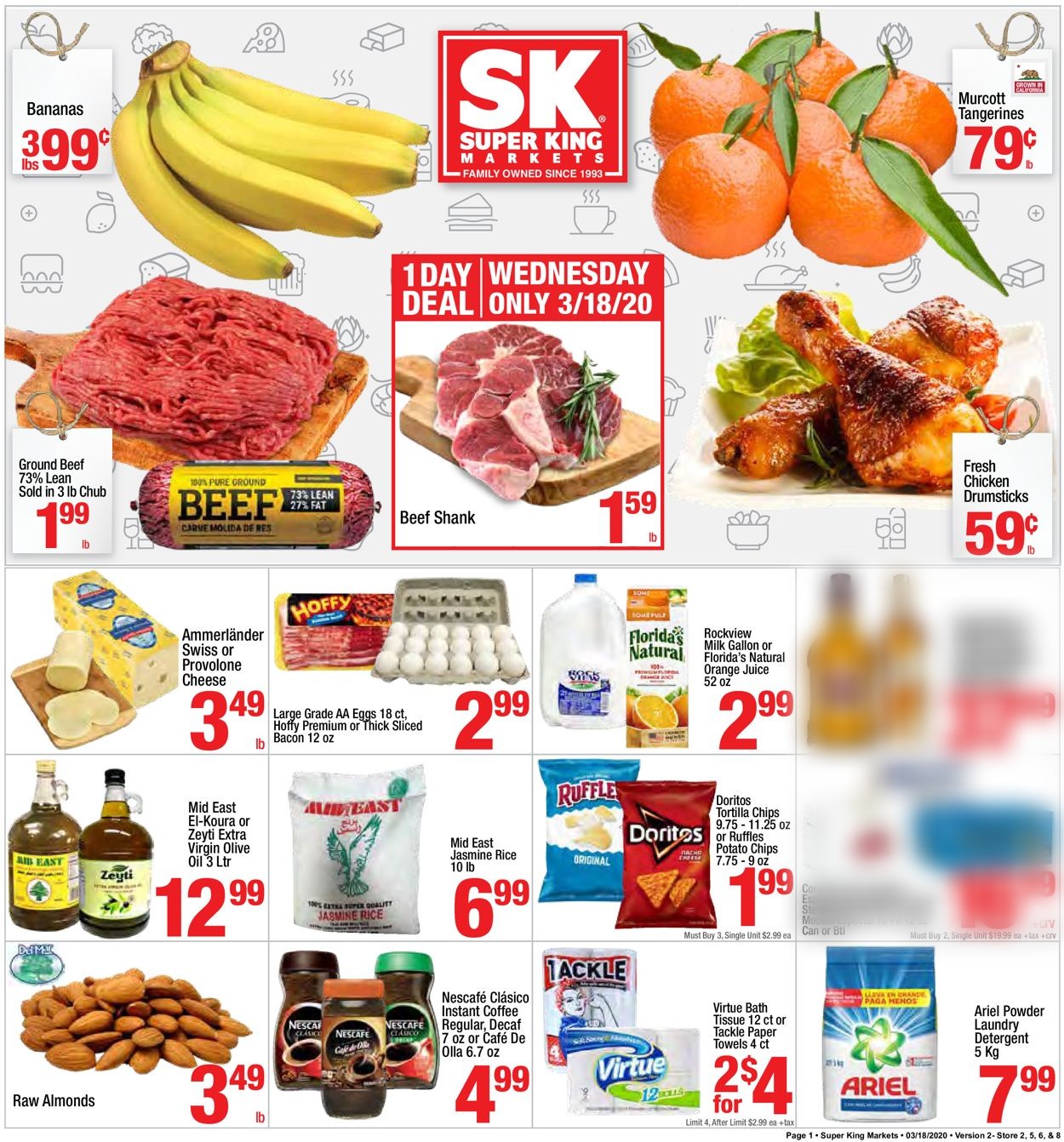 Catalogue Super King Market from 03/18/2020
