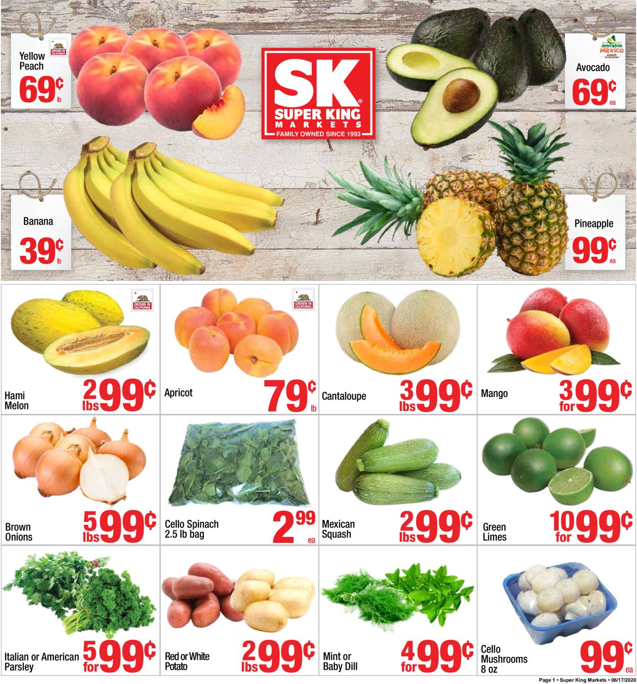 Catalogue Super King Market from 06/17/2020