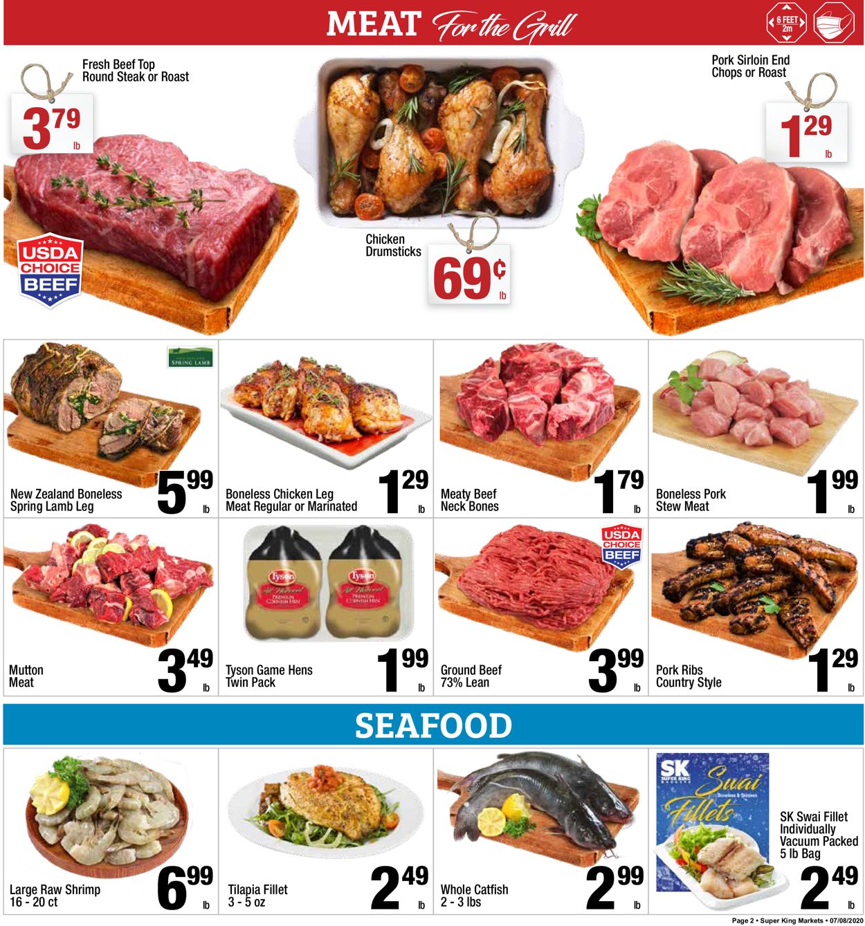 Catalogue Super King Market from 07/08/2020