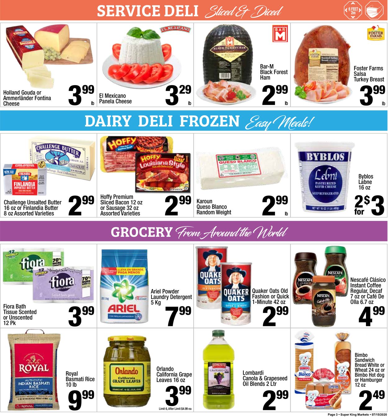 Catalogue Super King Market from 07/15/2020