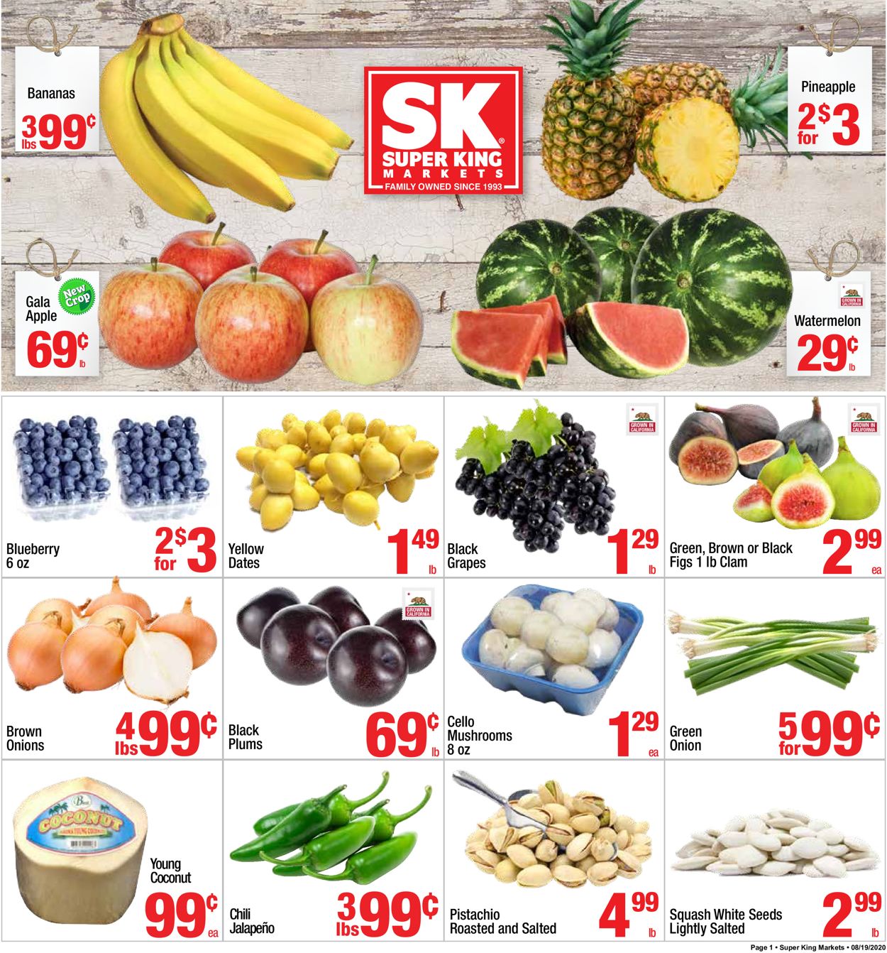 Catalogue Super King Market from 08/19/2020
