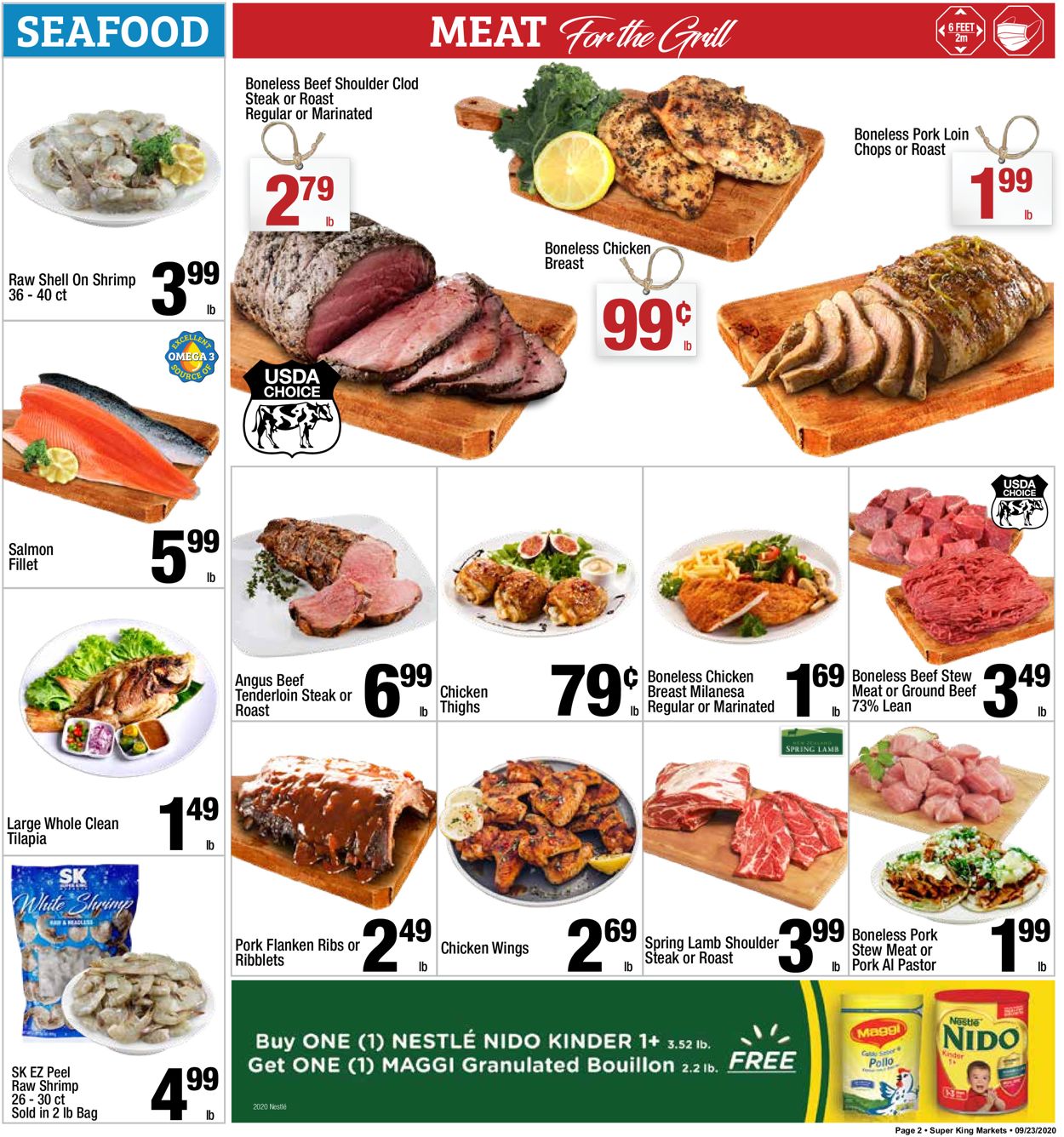 Catalogue Super King Market from 09/23/2020