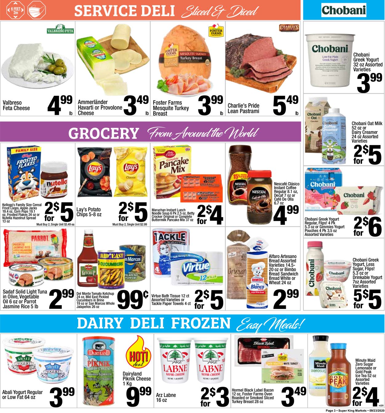 Catalogue Super King Market from 09/23/2020