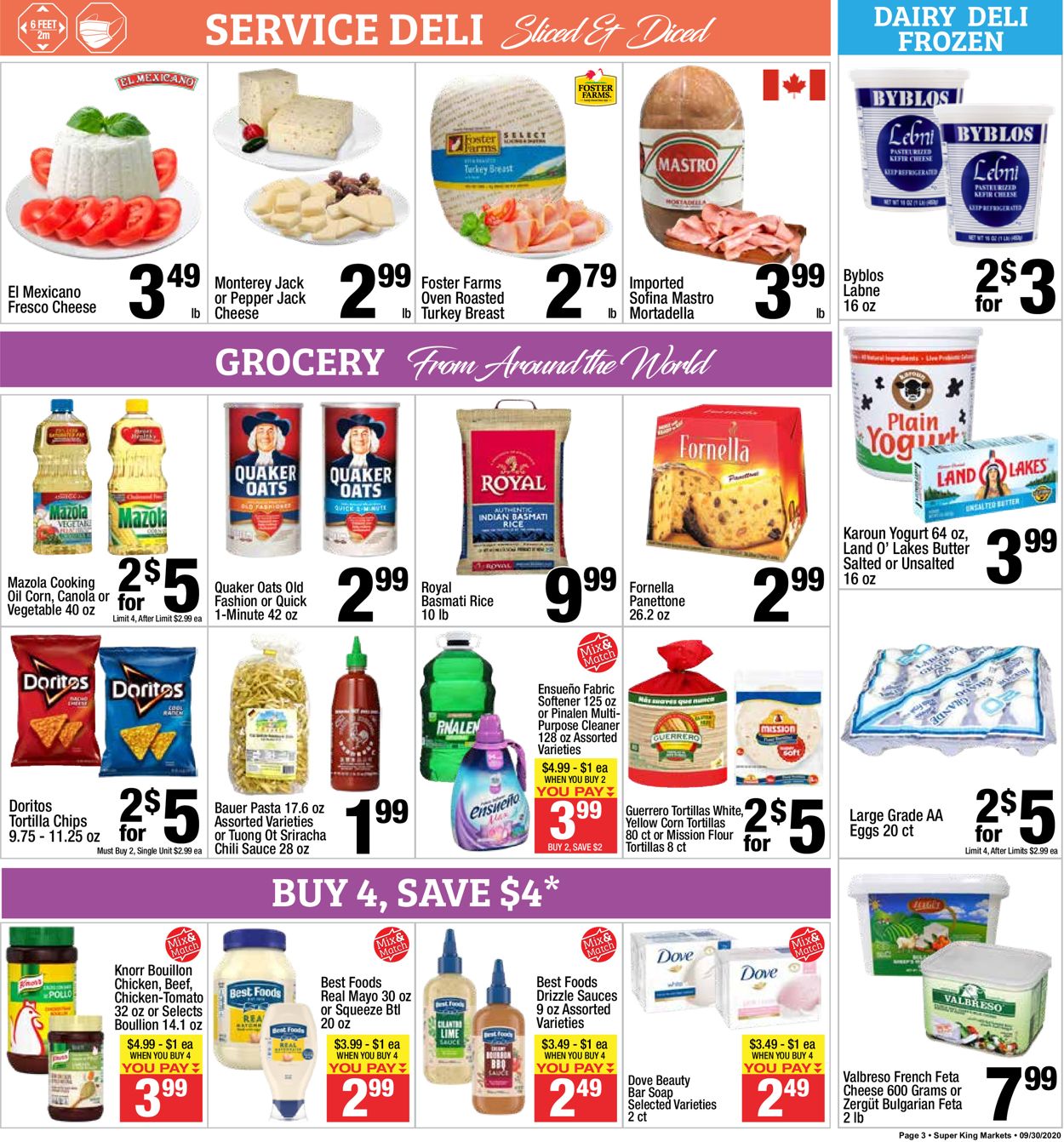 Catalogue Super King Market from 09/30/2020